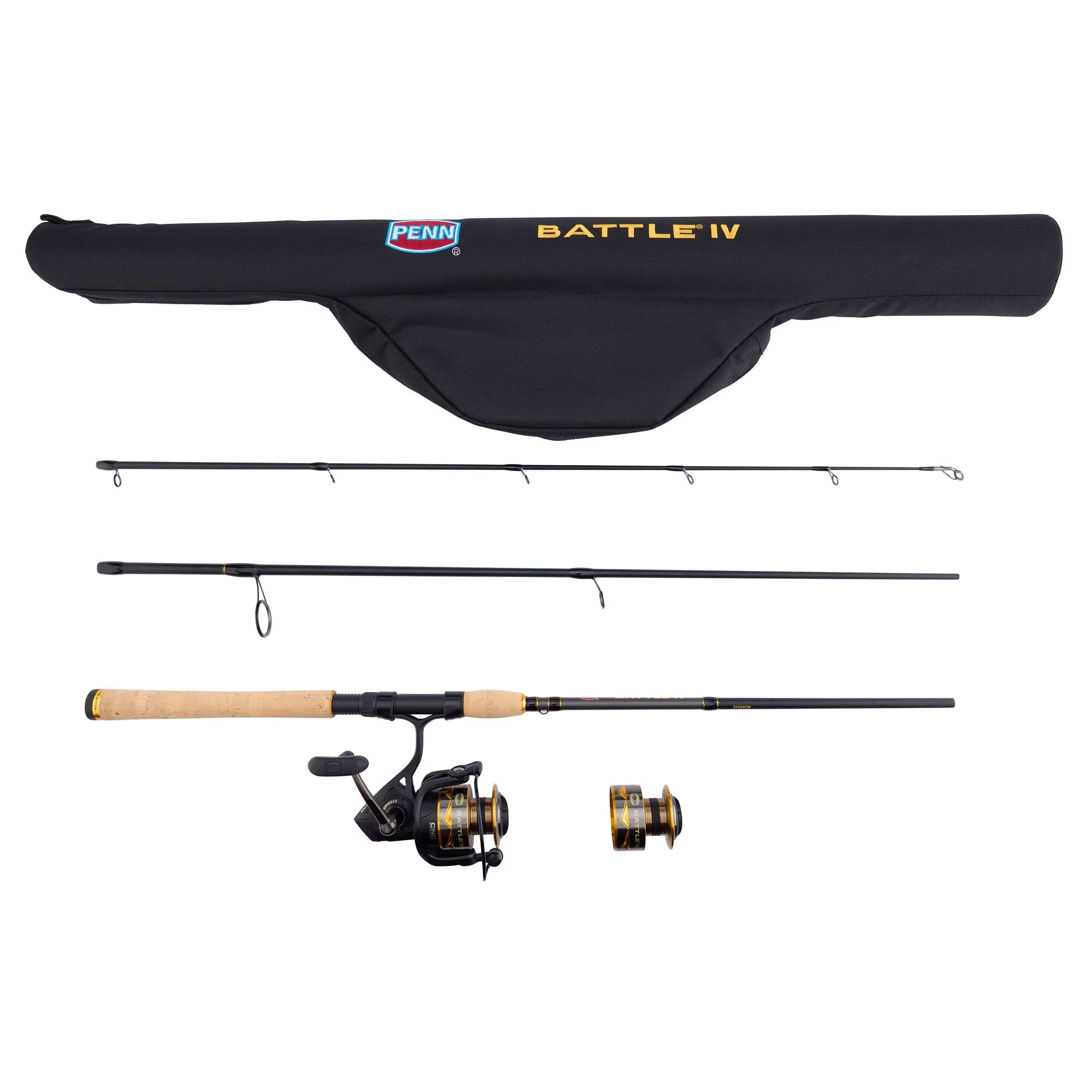 PENN Battle® IV Travel Spinning Combo - Image 8