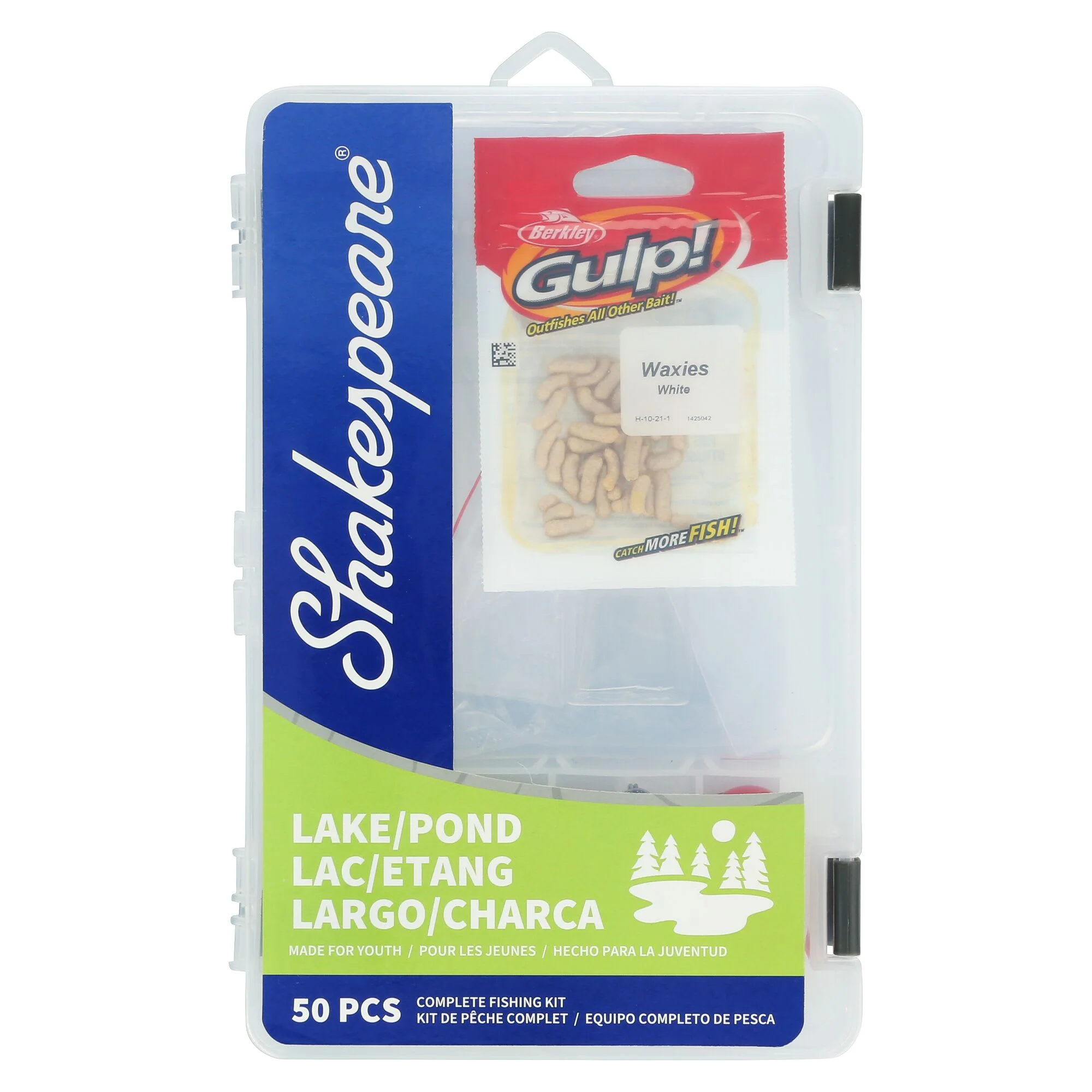 Shakespeare Catch More Fish® Lake Pond Spinning (Yellow) - Image 7