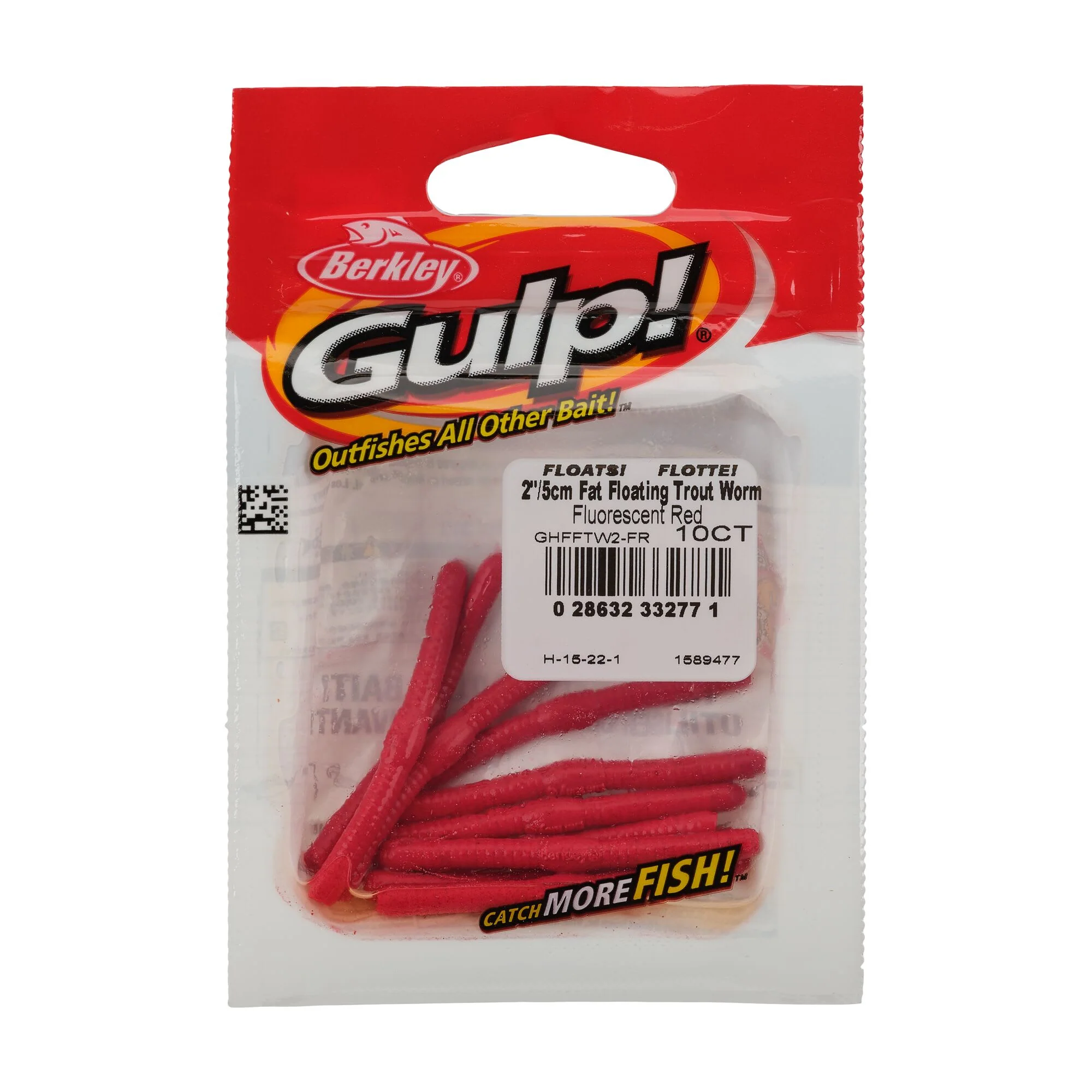 Berkley Gulp!® Fat Floating Trout Worm - Image 12