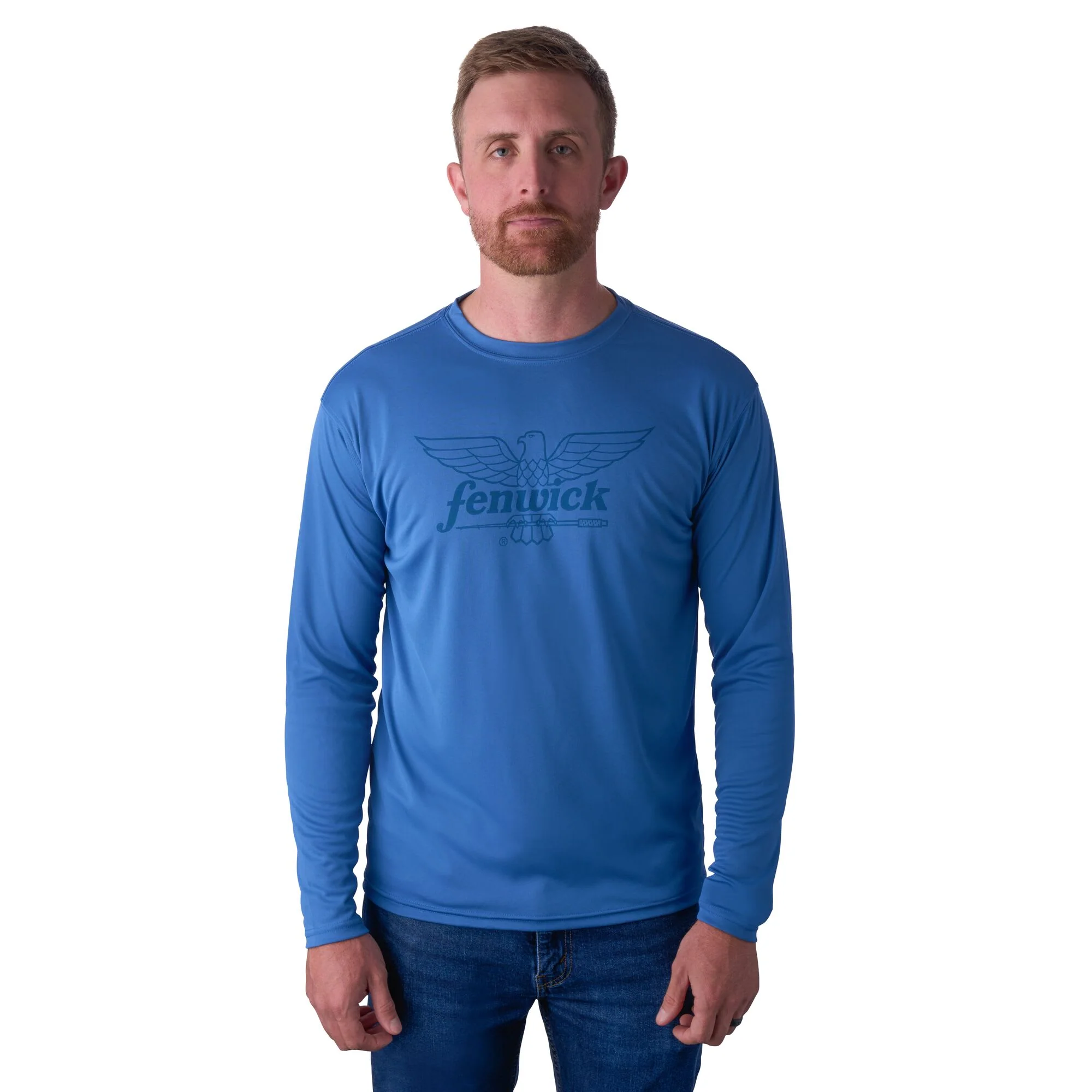 Fenwick Performance Long Sleeve Crew Sun Shirt - Image 9