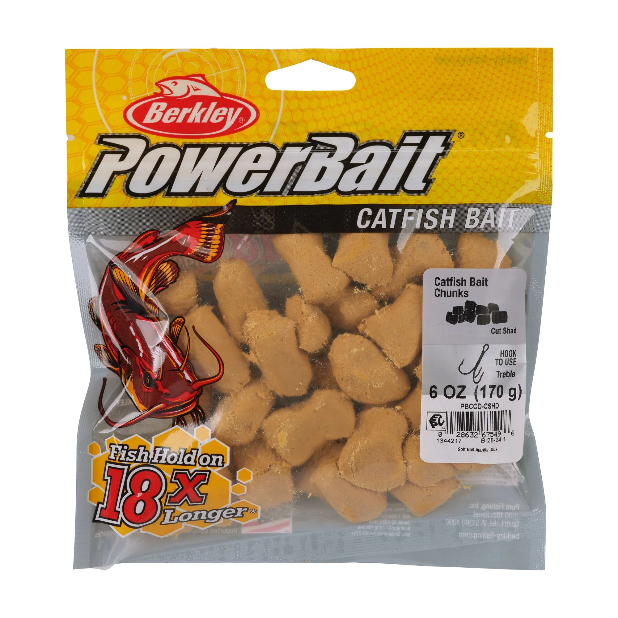 Berkley PowerBait® Catfish Bait Chunks - Image 16