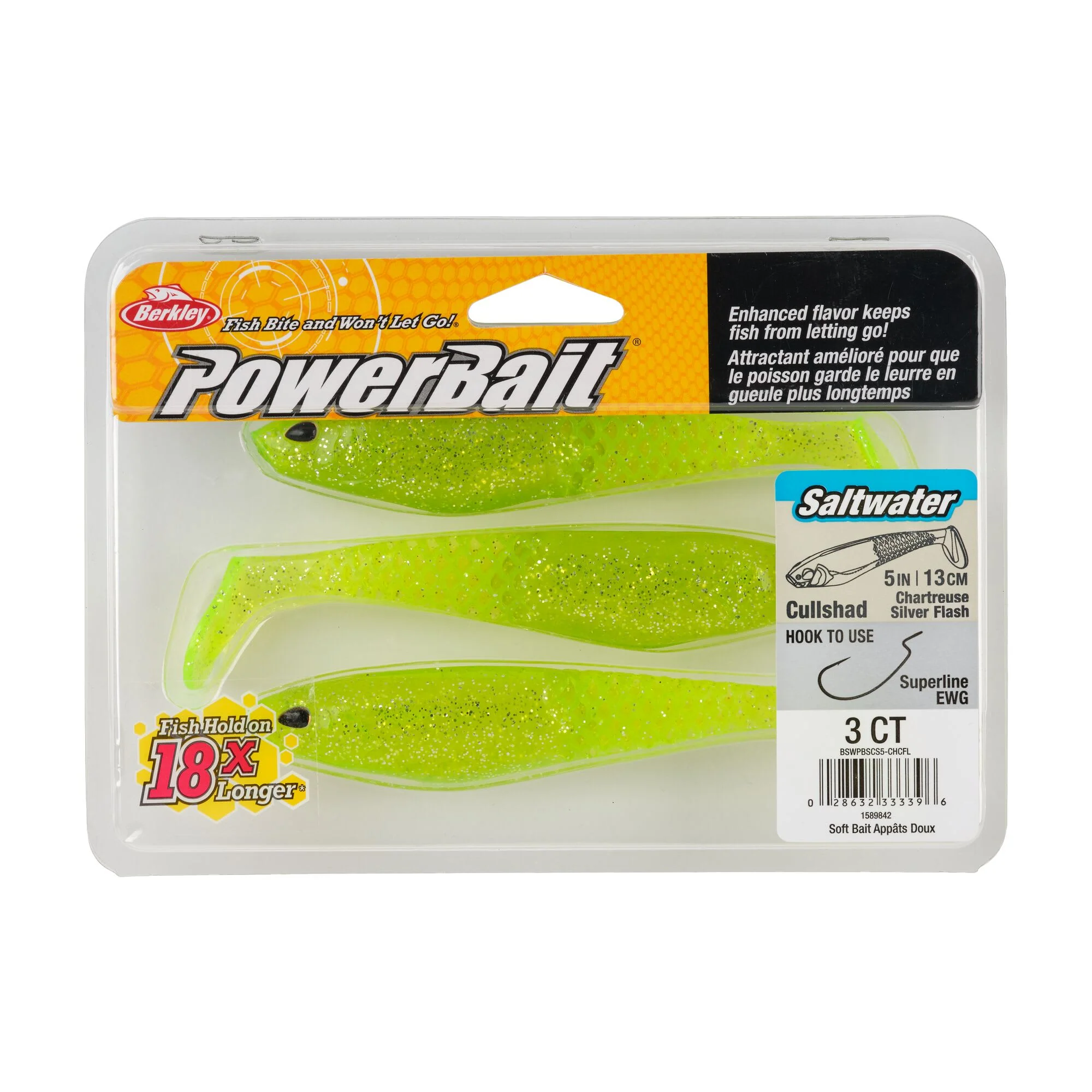 Berkley PowerBait® Saltwater CullShad - Image 11