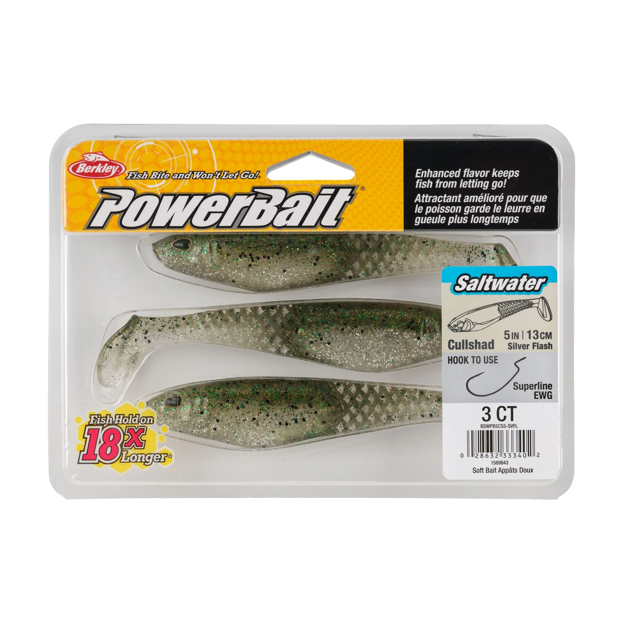 Berkley PowerBait® Saltwater CullShad - Image 13