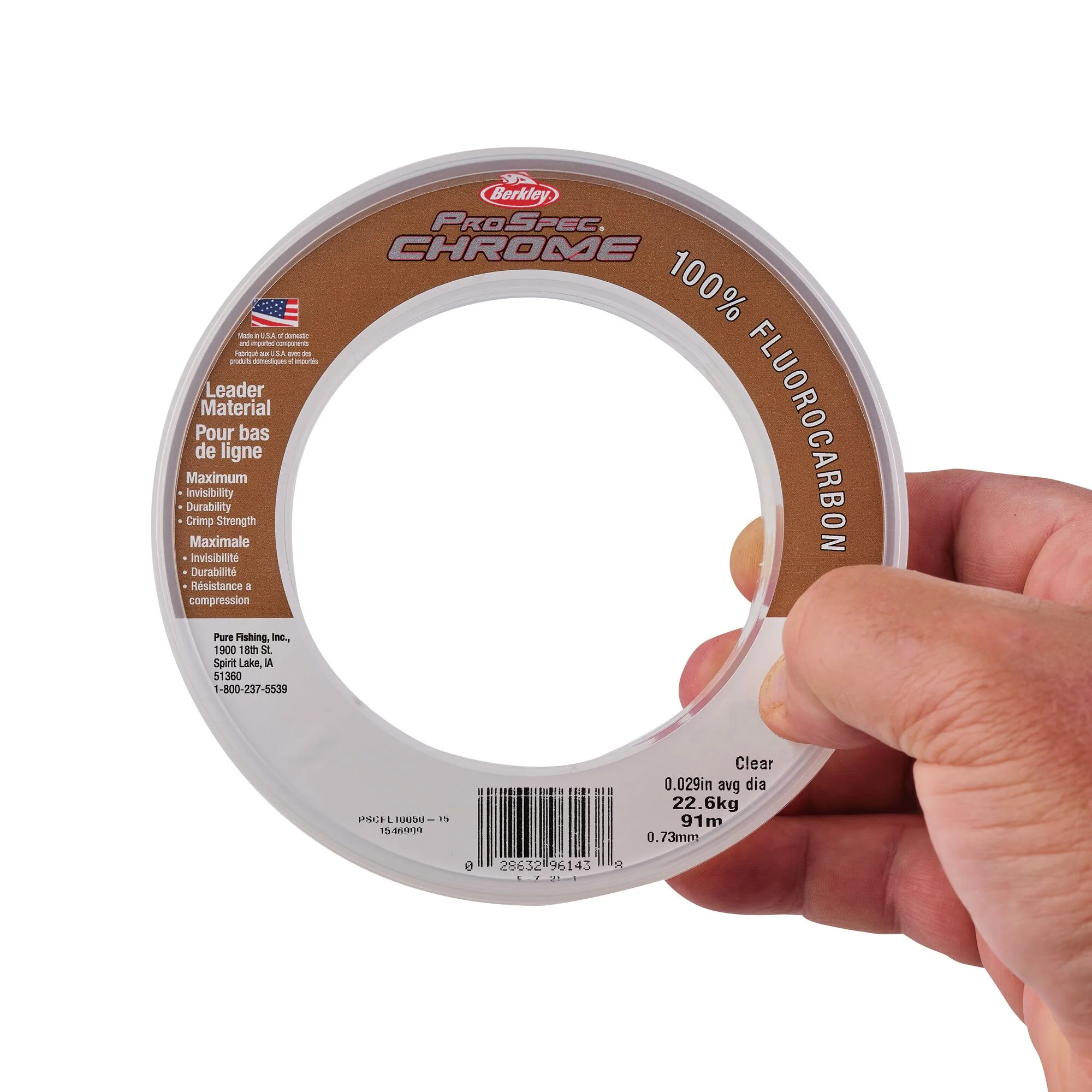 Berkley ProSpec® Chrome 100% Fluorocarbon Leader - Image 3
