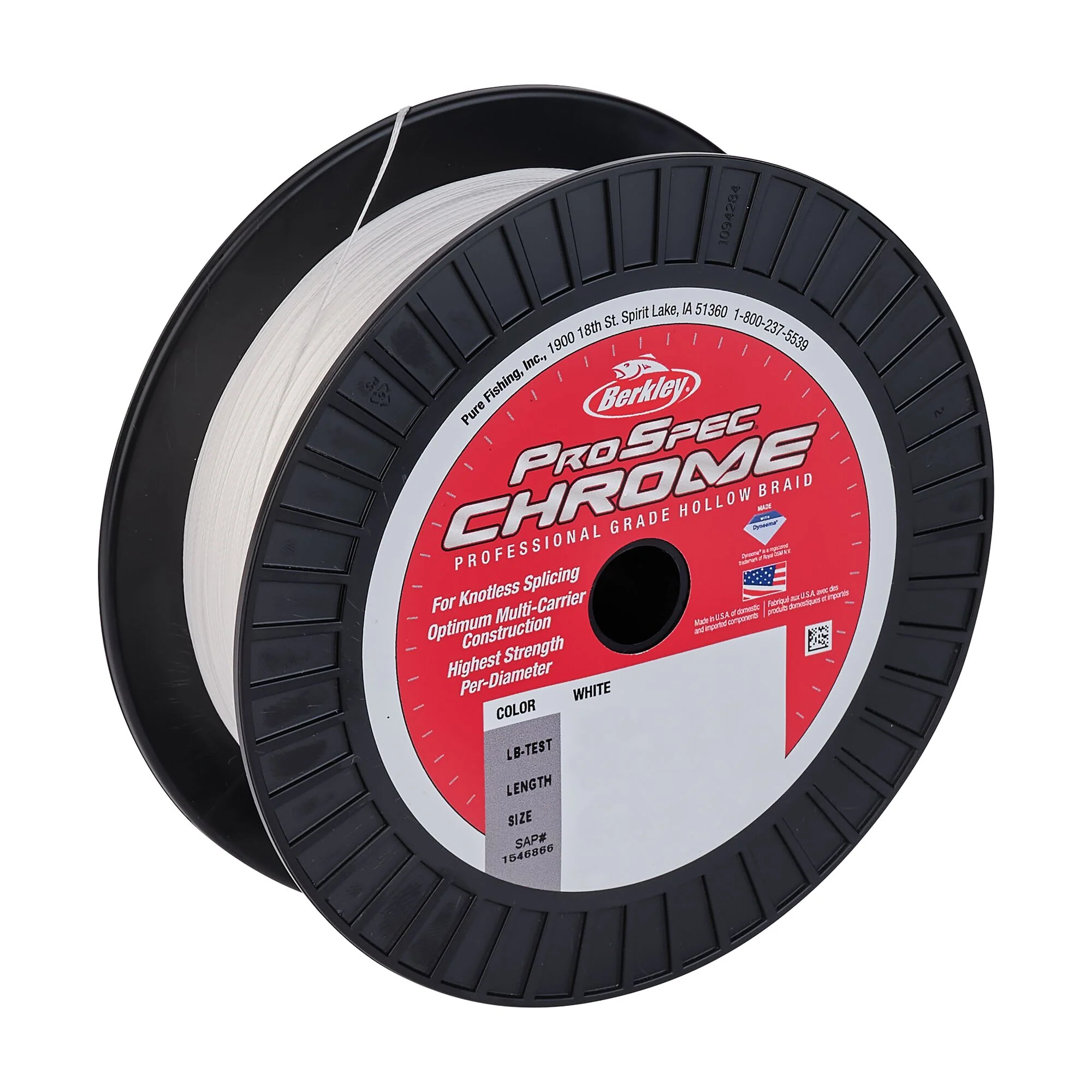 Berkley ProSpec® Chrome Premium Hollow Braid - Image 5