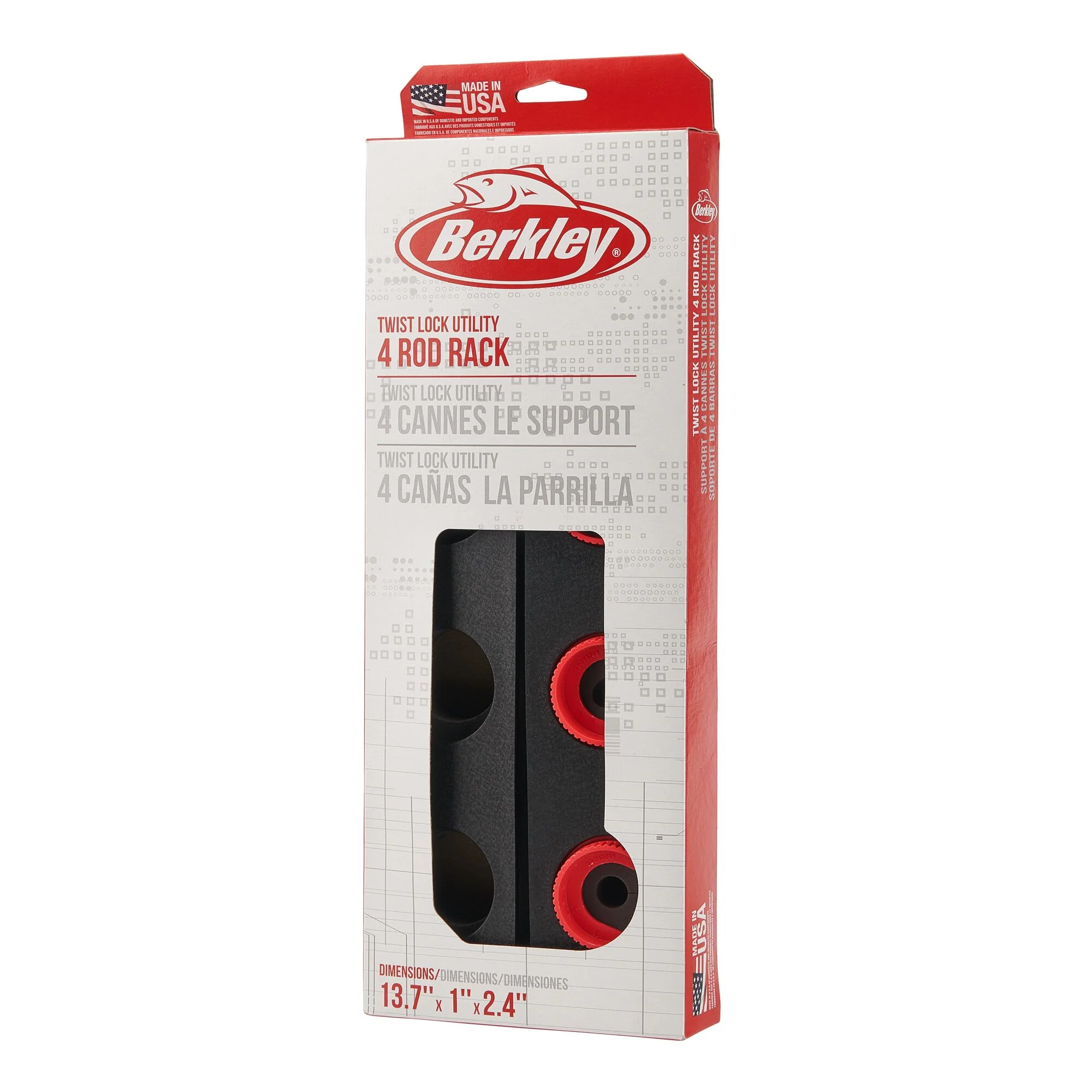 Berkley Twist Lock Utility 4 Rod Rack - Image 6